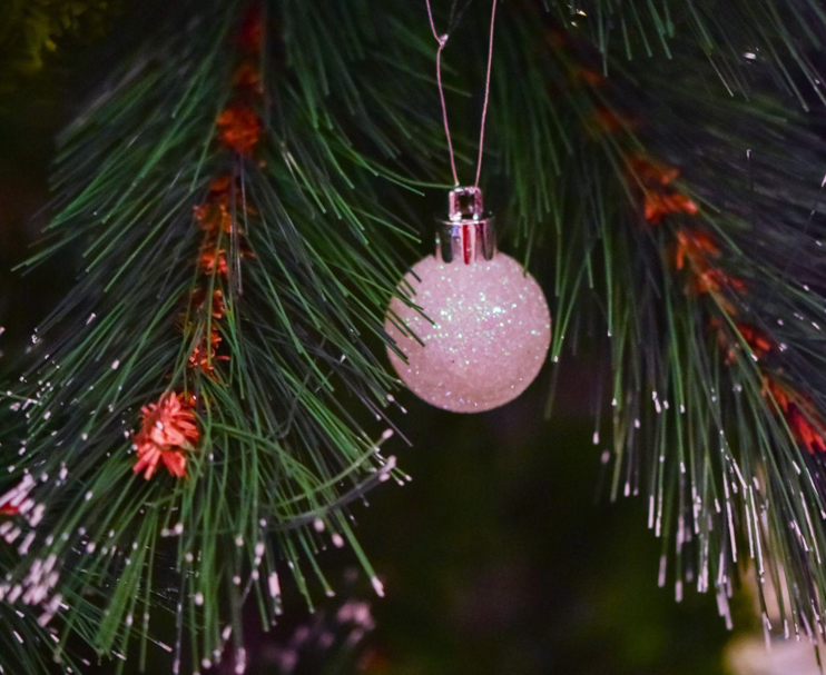 4-Foot Christmas Tree with Lights for the Fall Season